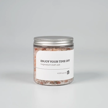 Magnesium bath salt ENJOY YOUR TIME OFF